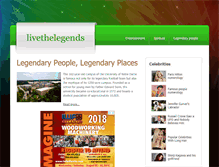 Tablet Screenshot of livethelegends.org